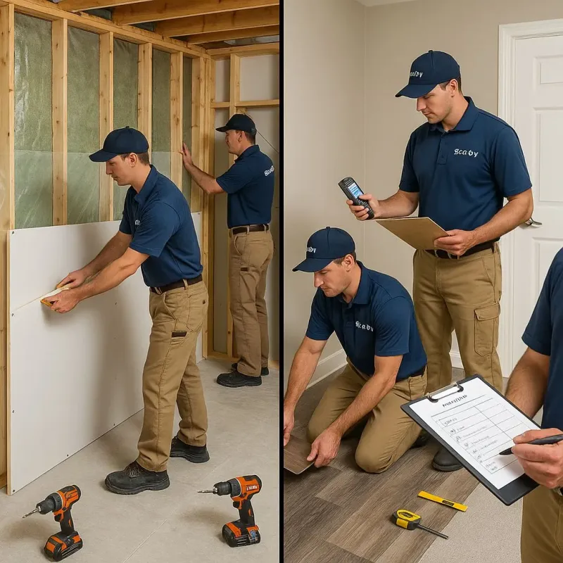 Repairs and Reconstruction process in Jefferson County, IA